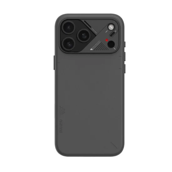 AULUMU A17 Vegan Leather Case for iPhone 17 Pro Max - Black